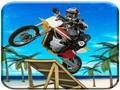 Igra Stuntovi na biciklu na plaži  online