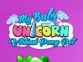 Igra Virtualni ljubimac ponija My Baby Unicorn online Igra Virtualni ljubimac ponija My Baby Unicorn online