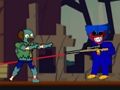 Igra Huggy Wuggy protiv zombija  online