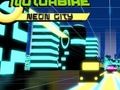 Igra Motocikl Neon City  online