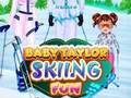 Igra Zabava na skijanju Baby Taylor  online