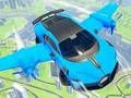 Igra Pravi sportski leteći automobil 3d  online