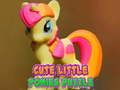 Igra Slatki mali poniji Puzzle  online