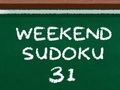Igra Sudoku za vikend 31  online