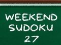 Igra Sudoku za vikend 27  online