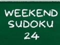 Igra Sudoku za vikend 24  online