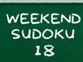 Igra Sudoku za vikend 18  online