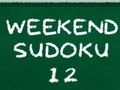 Igra Sudoku za vikend 12  online