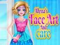 Igra Alyssa`s Face Art i njega  online
