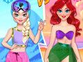 Igra Bitka ljetnih i zimskih princeza  online