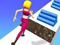Igra Djevojka trči ljepota 3d online