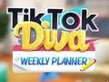 Igra TikTok Diva tjedni planer  online