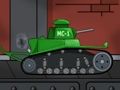 Igra Tenkovi 2D: Ratovi tenkova  online
