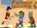 Igra Pucajte u ljutite zombije  online