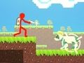Igra Crveni Stickman protiv škole čudovišta 2  online