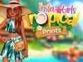 Igra Insta Girls tropski otisci online