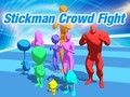 Igra Stickman Crowd Borba online