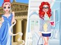 Igra Drevni vs moderni izgled princeza  online