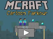 Igra Mcraft crtani parkour  online