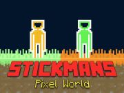 Igra Stickmans Pixel World online