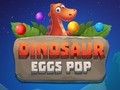 Igra Jaja dinosaura Pop  online