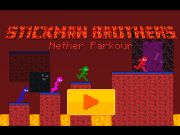 Igra Braća Stickman Nether Parkour online