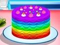 Igra Kuhanje Rainbow kolača  online