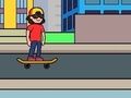 Igra Skejtbord wheelie online