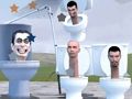 Igra Skibidi WC skrivene zvijezde  online