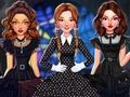 Igra Stil slavnih Wednesday Addams  online