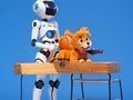 Igra Bojanka: Robot i pas  online