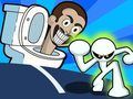 Igra Stickman protiv Skibidi toaleta  online