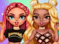 Igra Izazov oblačenja Rainbow Girls  online