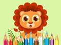 Igra Bojanka: Baby Lion  online