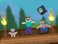 Igra Noob: Preživljavanje u Terariji  online