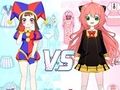 Igra Oblačenje sjajne anime zvijezde  online