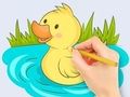 Igra Bojanka: Baby Duck Swim  online