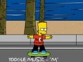 Igra Bart Simpson skejtbording online Igra Bart Simpson skejtbording online