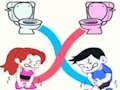 Igra WC Rush Race: Pee Master online Igra WC Rush Race: Pee Master online