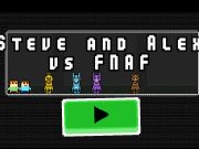 Igra Steve i Alex protiv Fnafa  online