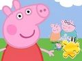Igra Slagalica: Peppa s obitelji  online