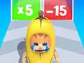 Igra Epic Banana Run: Majstor spajanja online Igra Epic Banana Run: Majstor spajanja online
