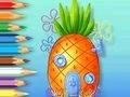 Igra Bojanka: Kuća-ananas  online
