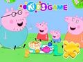 Igra Slagalica: Obiteljski piknik Peppa Pig  online