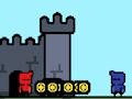 Igra Crveni i plavi Castlewars  online