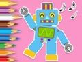 Igra Bojanka: Ples robota  online
