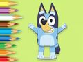Igra Bojanka: Happy Bluey  online