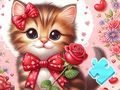 Igra Slagalica: Bowknot Cat  online