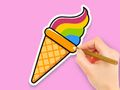 Igra Bojanka: Rainbow Ice Cream  online