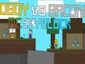 Igra Obby protiv Bacona: MCSkyblock  online